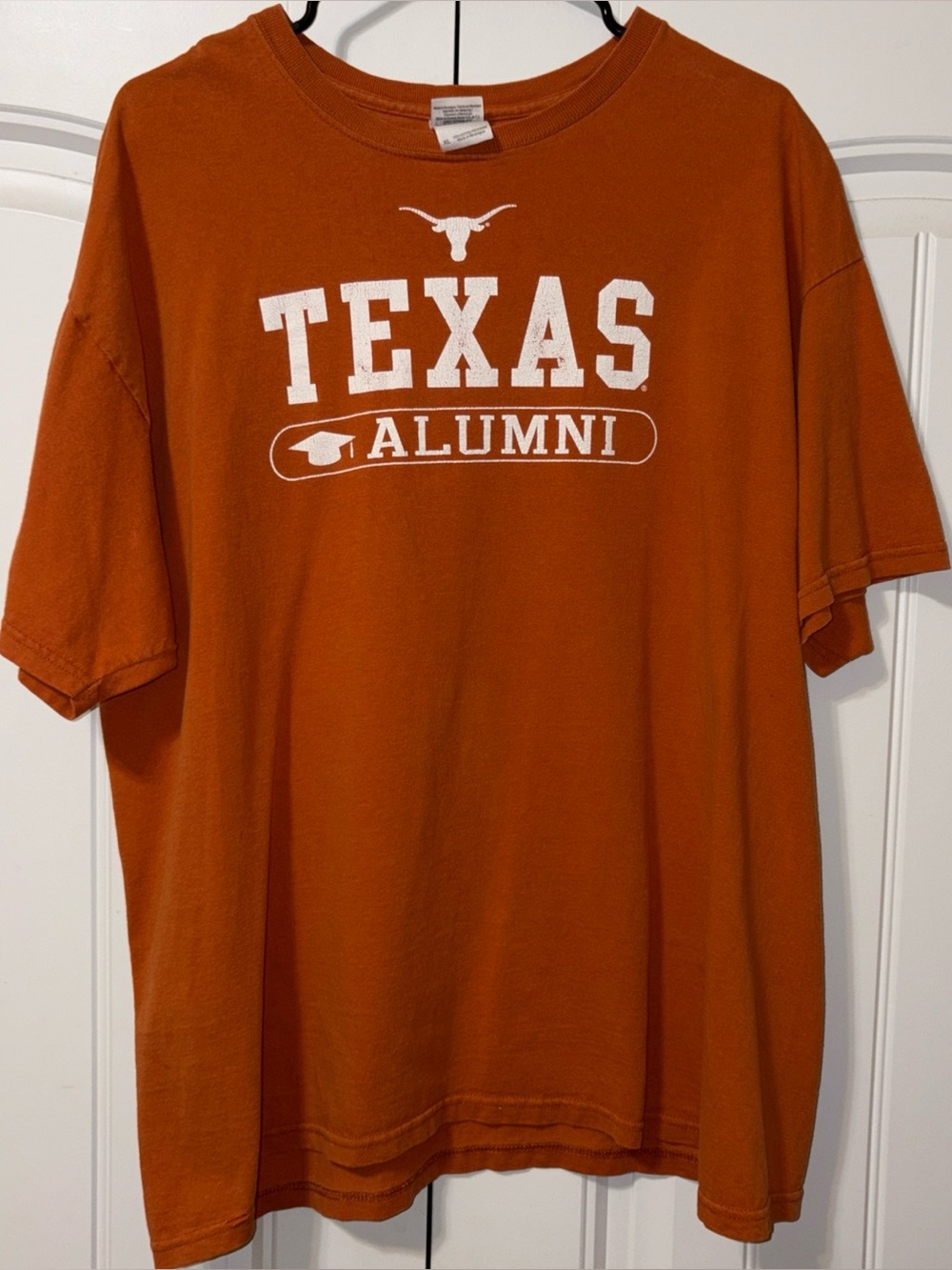 Gildan Burnt Orange University Longhorn Graphic Tee